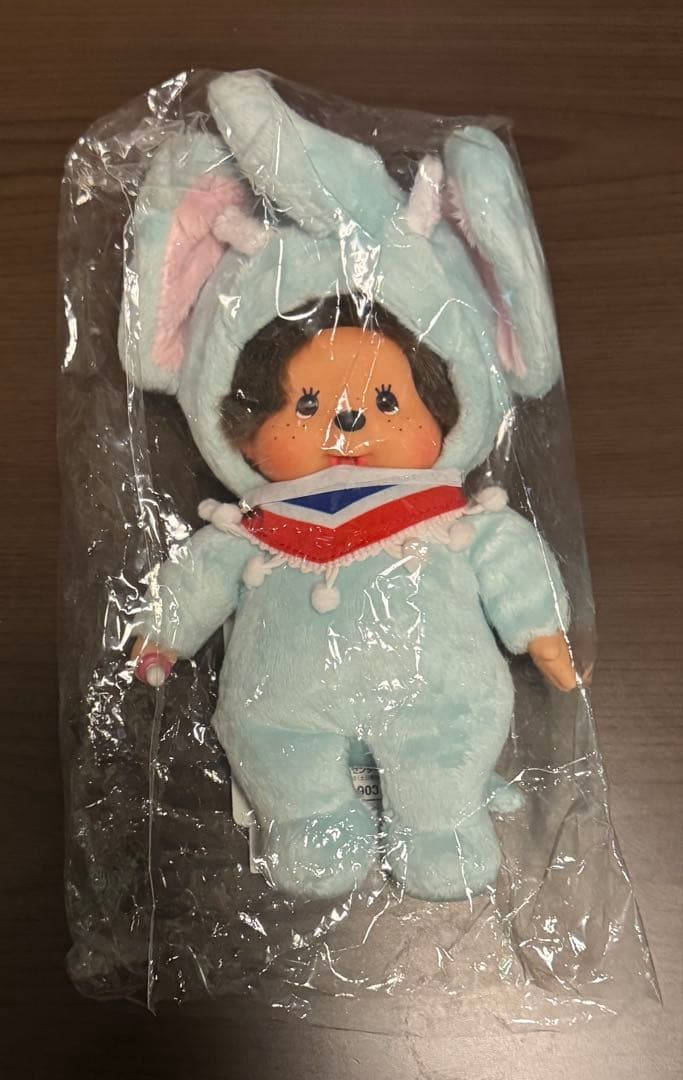 タイ限定 象モンチッチぬいぐるみ ブルー