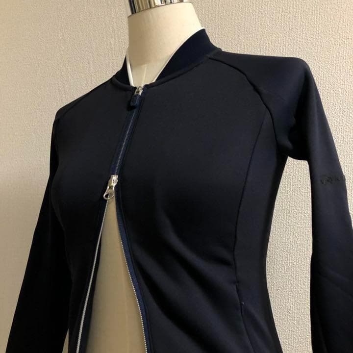 テーラーメイド◆ストレッチ ジャケット レディース◆ブラック Sサイズ