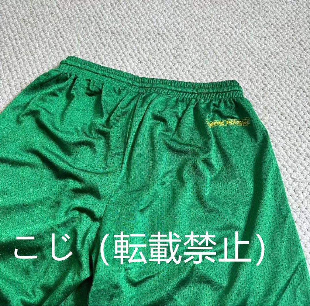 クロムハーツ MESH VARSITY SHORTS CHプリントメッシュ