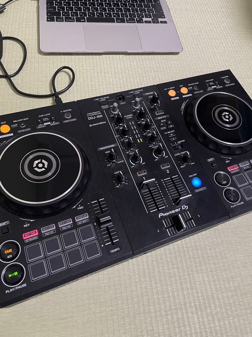 【動作確認済み】Pioneer DJ DDJ-400 DJコントローラーコード付
