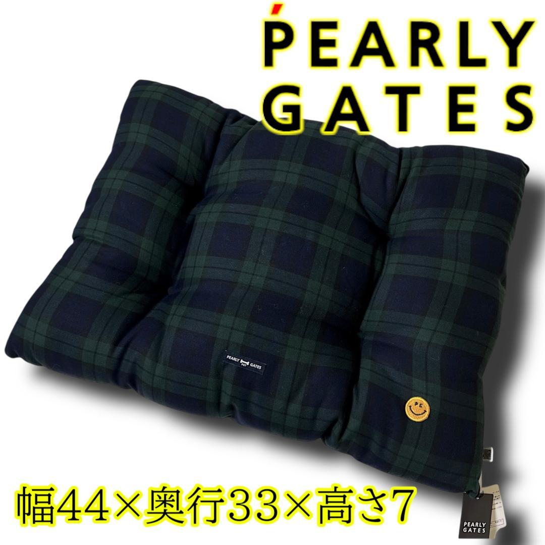 定価46,200円税込 パーリーゲイツ チェック柄 ペット用品 クッションベッド