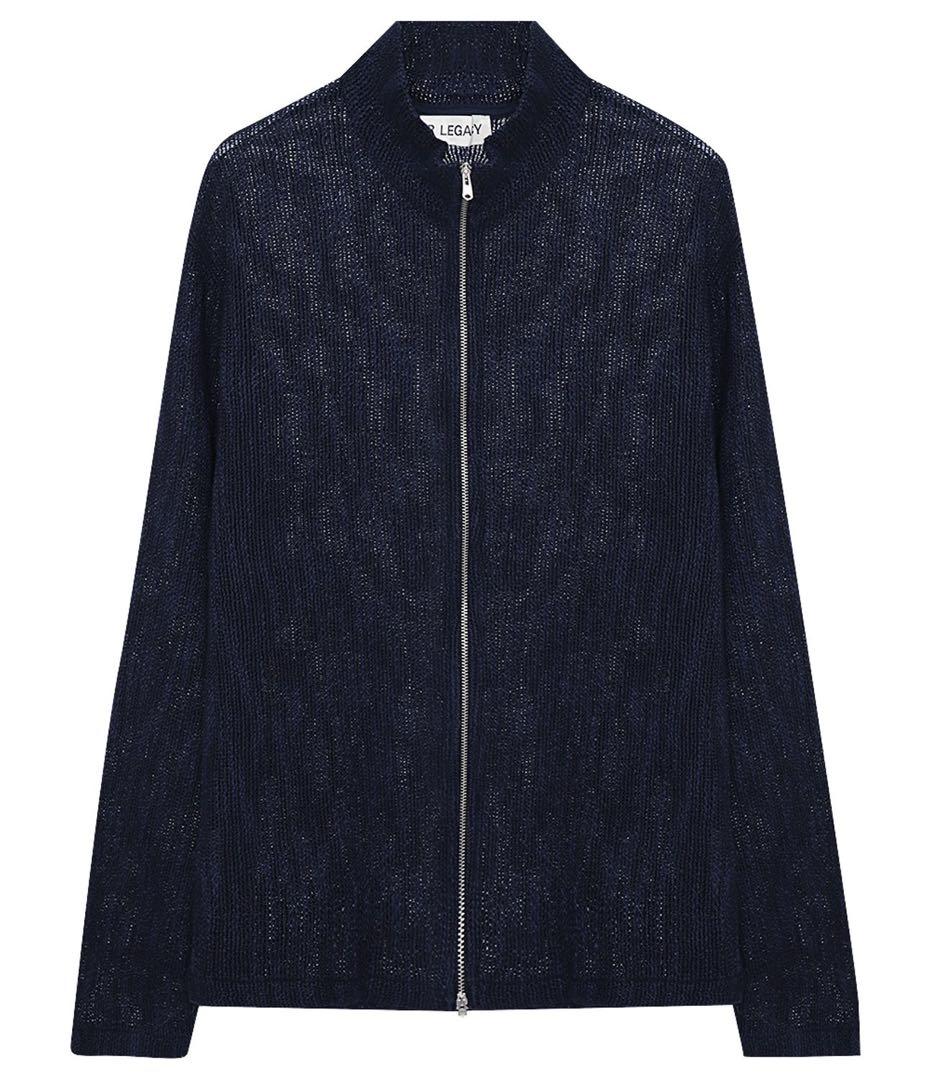 トップス Our legacy SHRUNKEN FULLZIP POLO