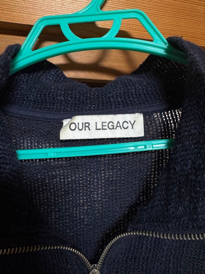 トップス Our legacy SHRUNKEN FULLZIP POLO