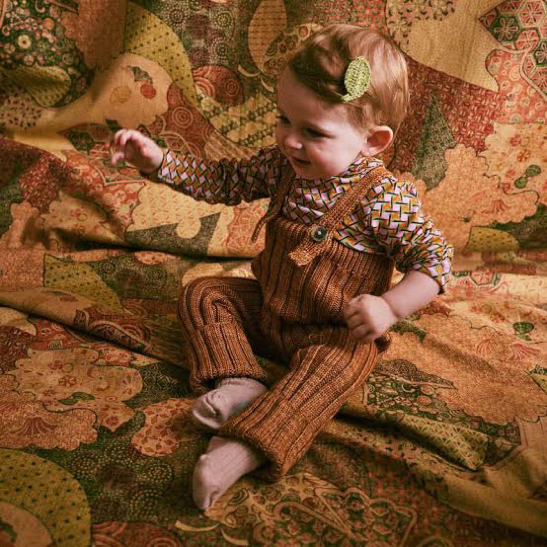 ロンパース・カバーオール misha and puff rib longies 18-24