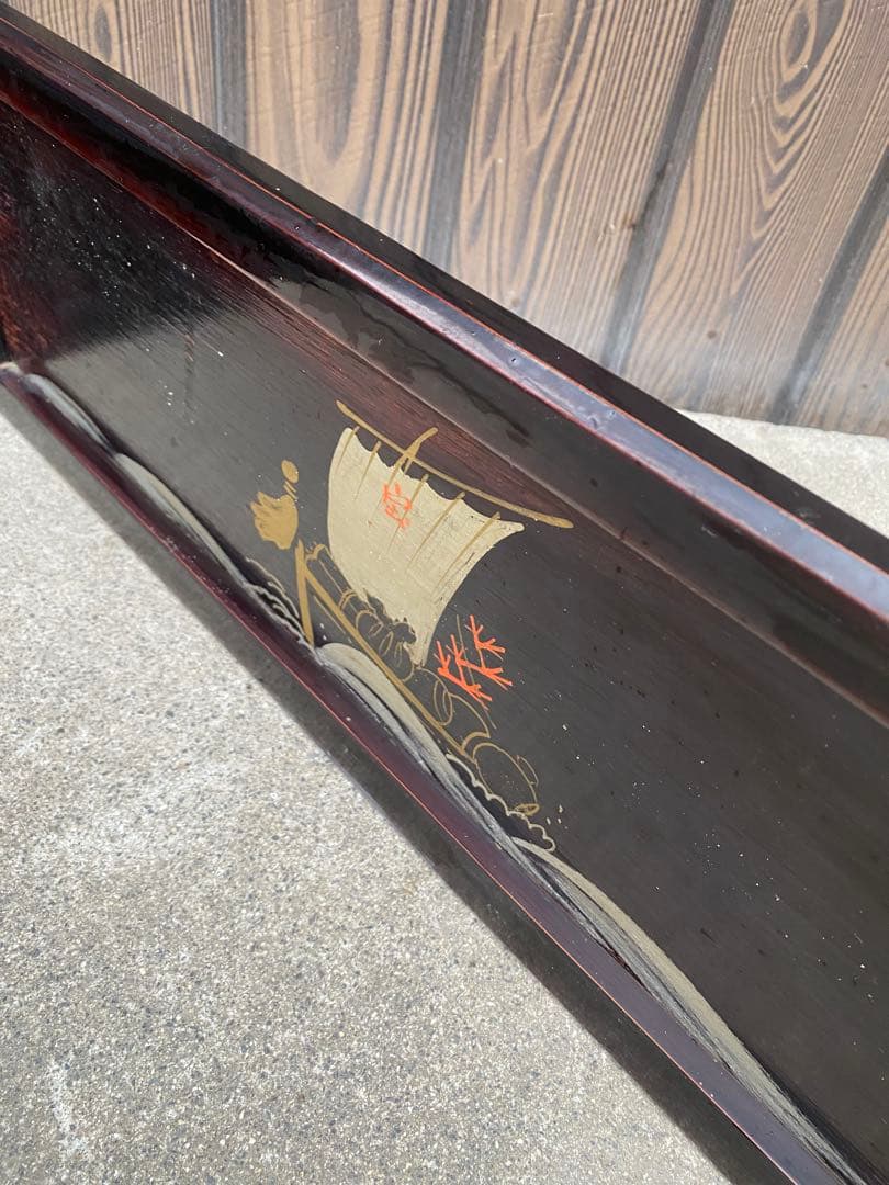 衣桁　和風ハンガーラック　着物掛け　和家具　和小物　黒衣桁