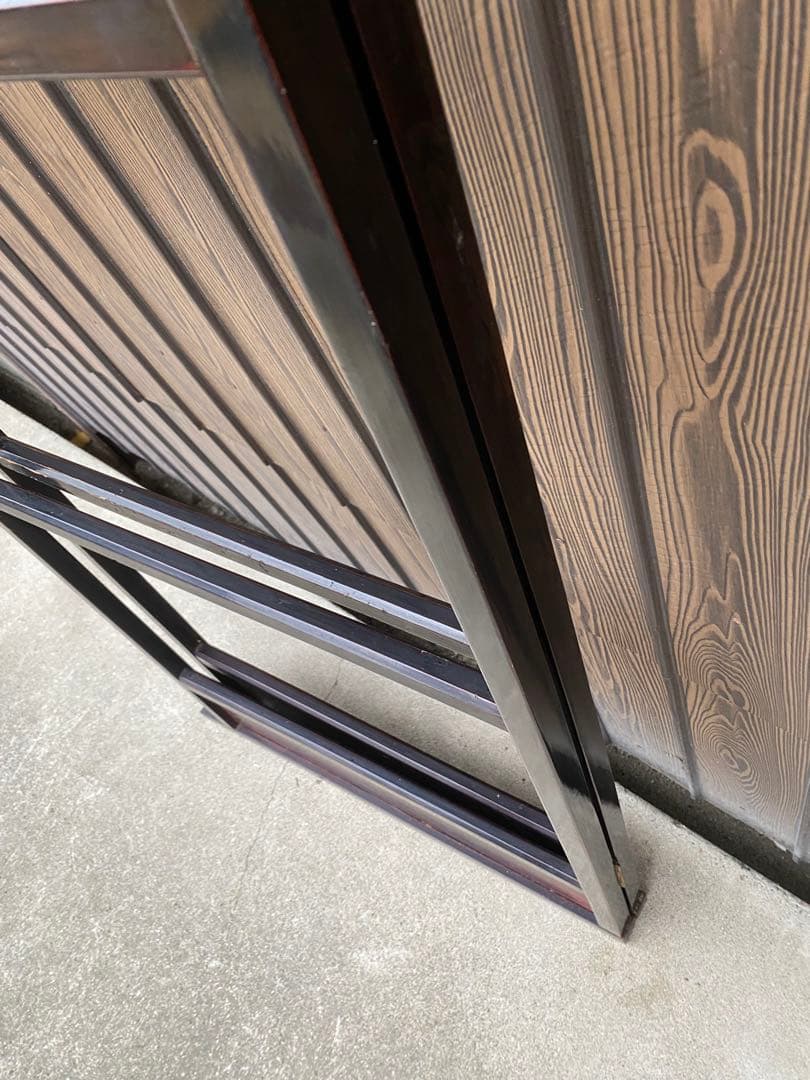 衣桁　和風ハンガーラック　着物掛け　和家具　和小物　黒衣桁