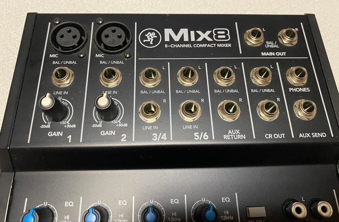 【アダプターあり】MACKIE ( マッキー ) MIX8