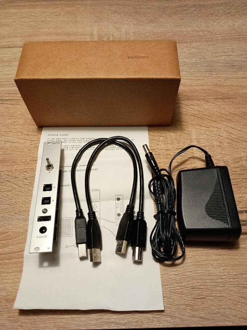 Monome White Whale/Switch モジュラーシンセ