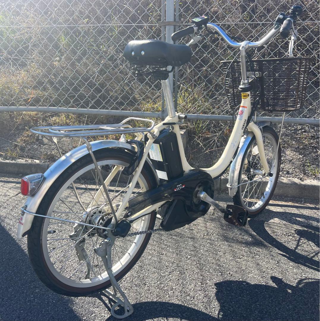 ヤマハPASシオン電動アシスト自転車20インチ程度良し良いバッテリー付き関東圏