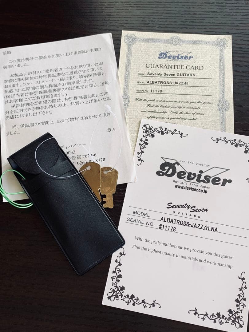 ギター ALBATROSS-JAZZ/H NA