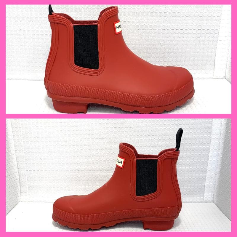 新品箱付き✨ハンター オリジナルチェルシー サイドゴア レインシューズ　UK3