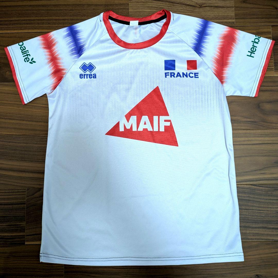 ★フランス代表　バレーボール　ユニフォーム　ウェア　tシャツ　ジャージ　白