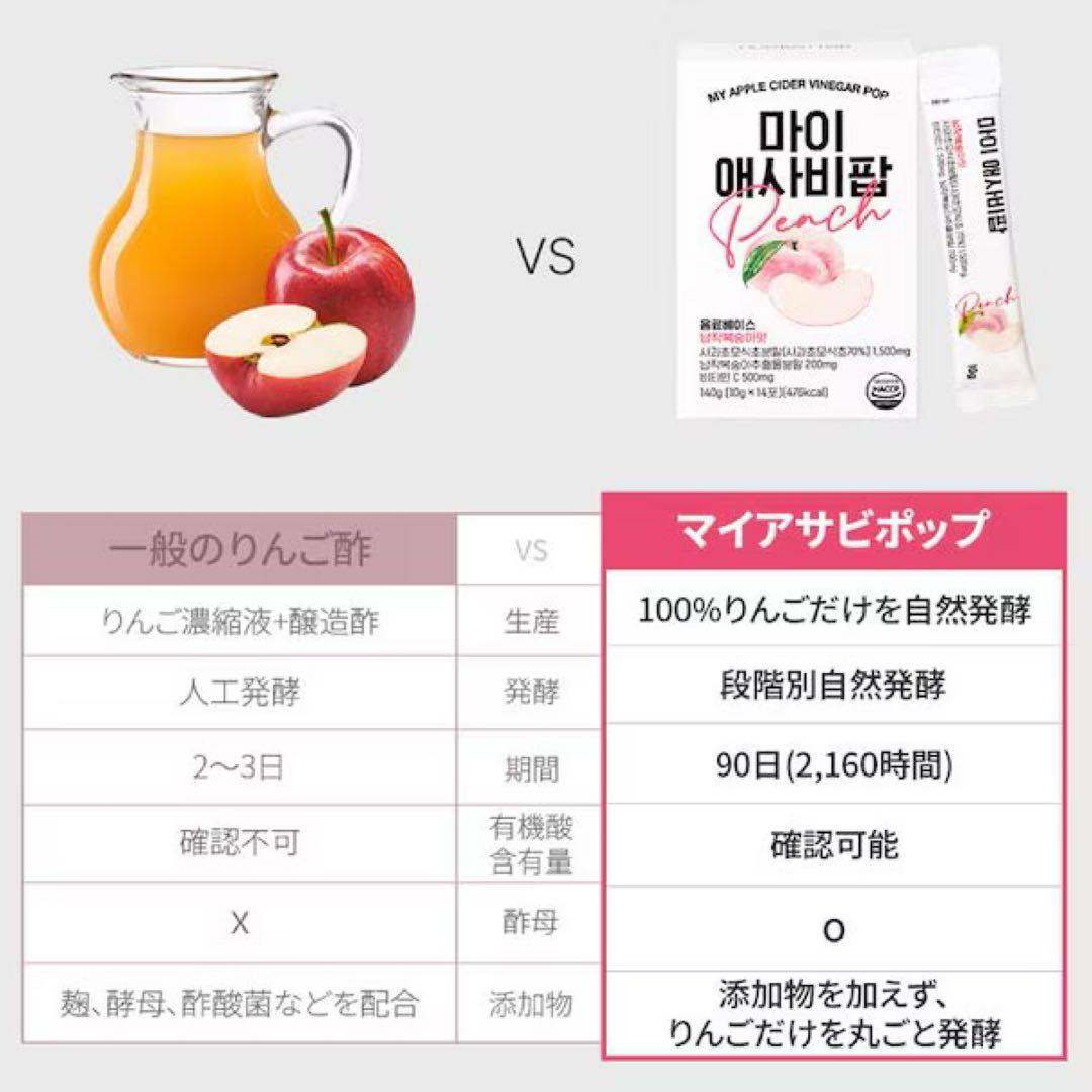 nuebetter マイアップルサイダービネガーポップ × 4box