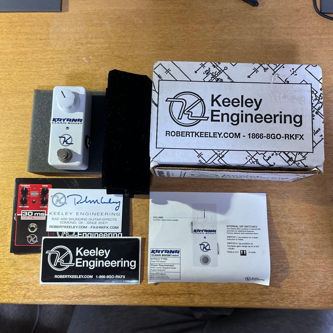 ギター Keeley KATANA Clean Boost mini