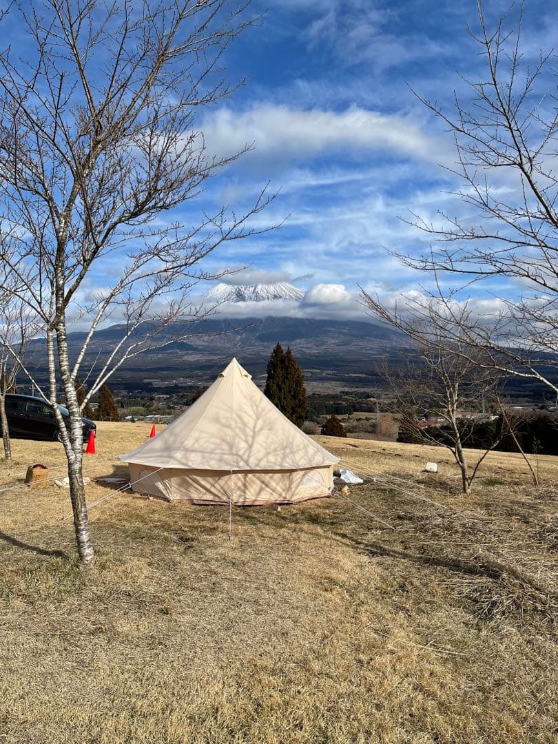 TOMOUNT(トマウント) ベルテント 4m　TC素材　ポリコットン