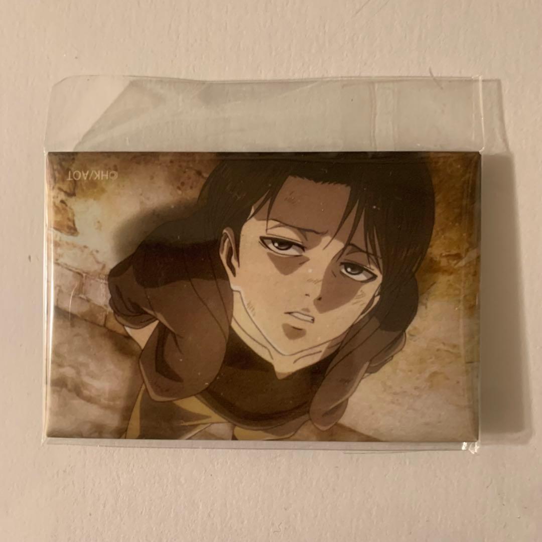 【在庫ラスト】進撃の巨人 リヴァイ スクエア缶 WITSTUDIO