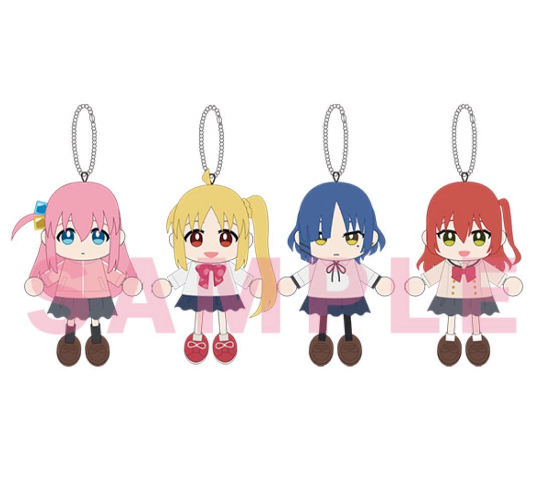 【新品未使用】ぼっち・ざ・ろっく! ぱぺっとちゃーむ 4種コンプリート　４個