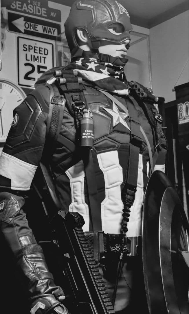 Brother　Corn 等身大フィギュアキャプテンアメリカ 上半身