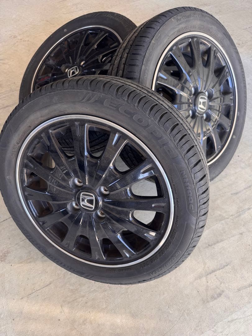 きのぴー②ホンダ 15インチ ホイールセット