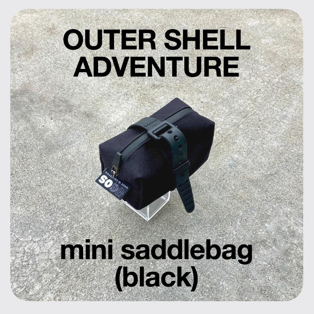 【美品】OUTER SHELL Mini Saddlebag BLACK
