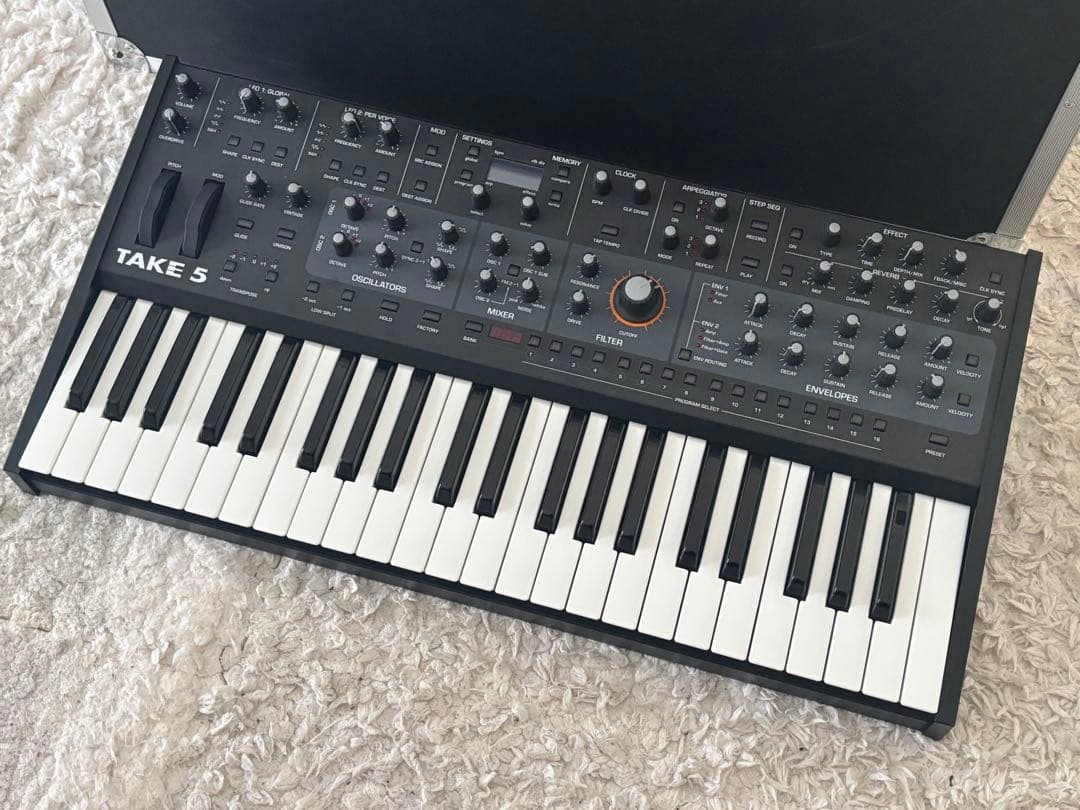 【値下げ】SEQUENTIAL TAKE 5 専用ハードケース付き