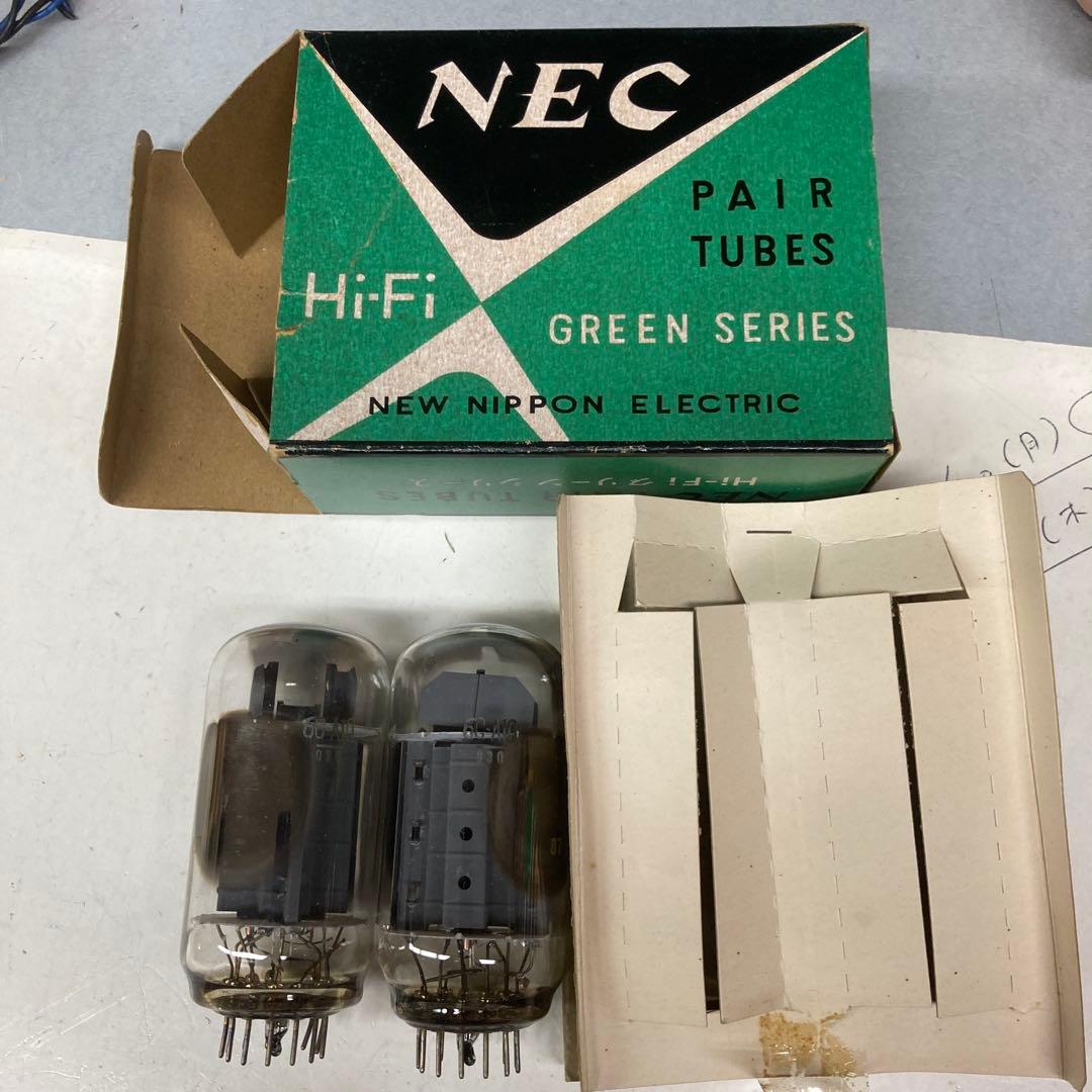 NEC　6C-A10　同一ロット　2本　真空管