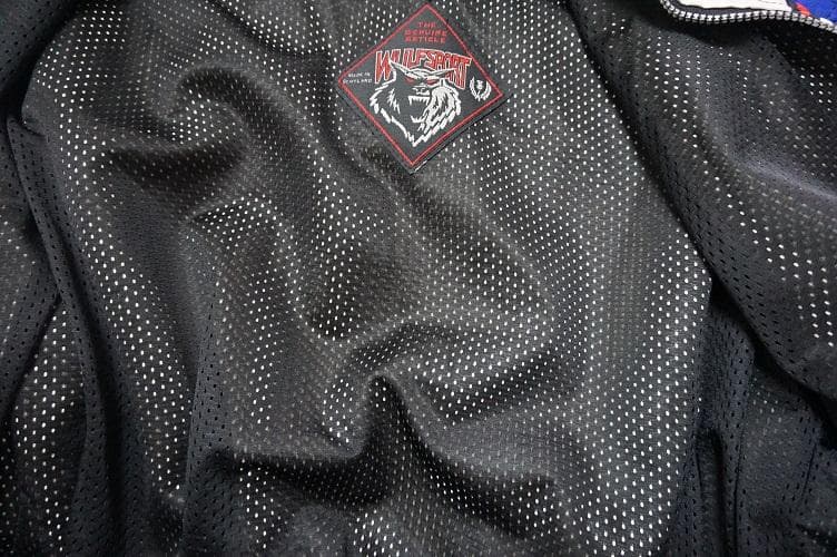 WULF SPORT レーシング裏地メッシュレッドジャケット★M