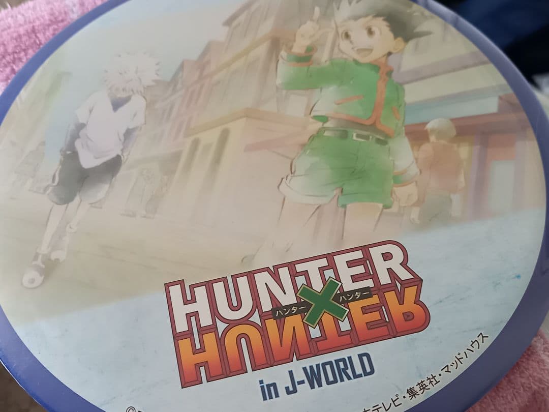 HUNTER×HUNTER J-WORLD ビッグ缶バッジ ゴン キルア