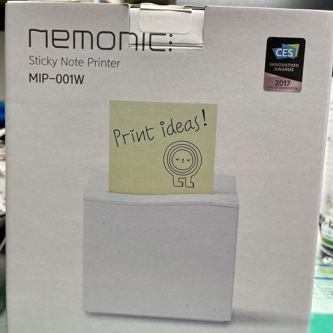 『nemonic』Sticky Note Printer MIP-001W