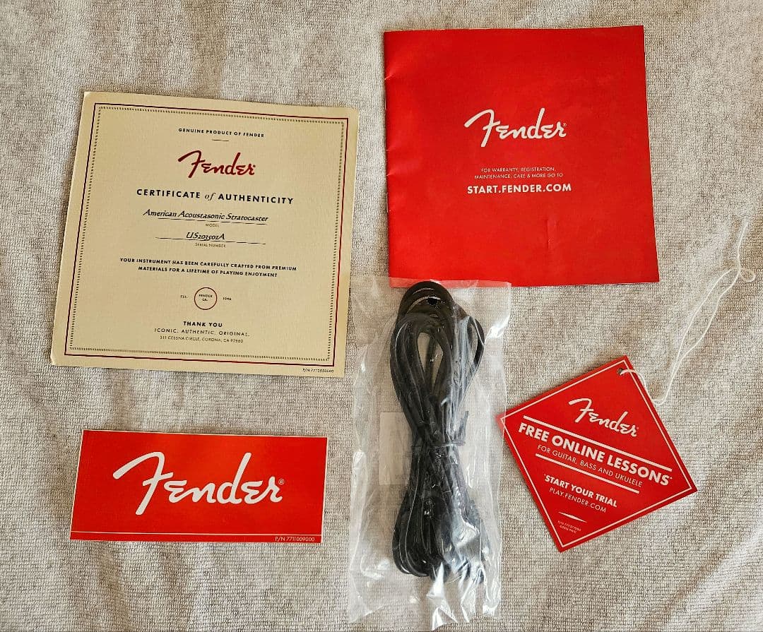 ギター Fender USA Acoustasonic Stratocaster