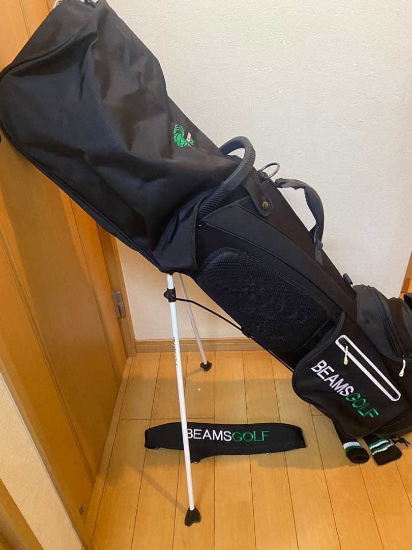 BEAMS GOLF スタンドキャディバッグ ブラック