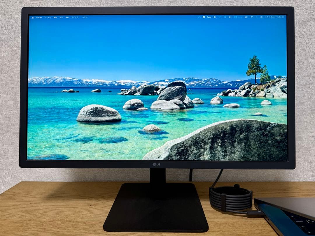 LG UltraFine Display 24MD4KL 23.7 Mac用