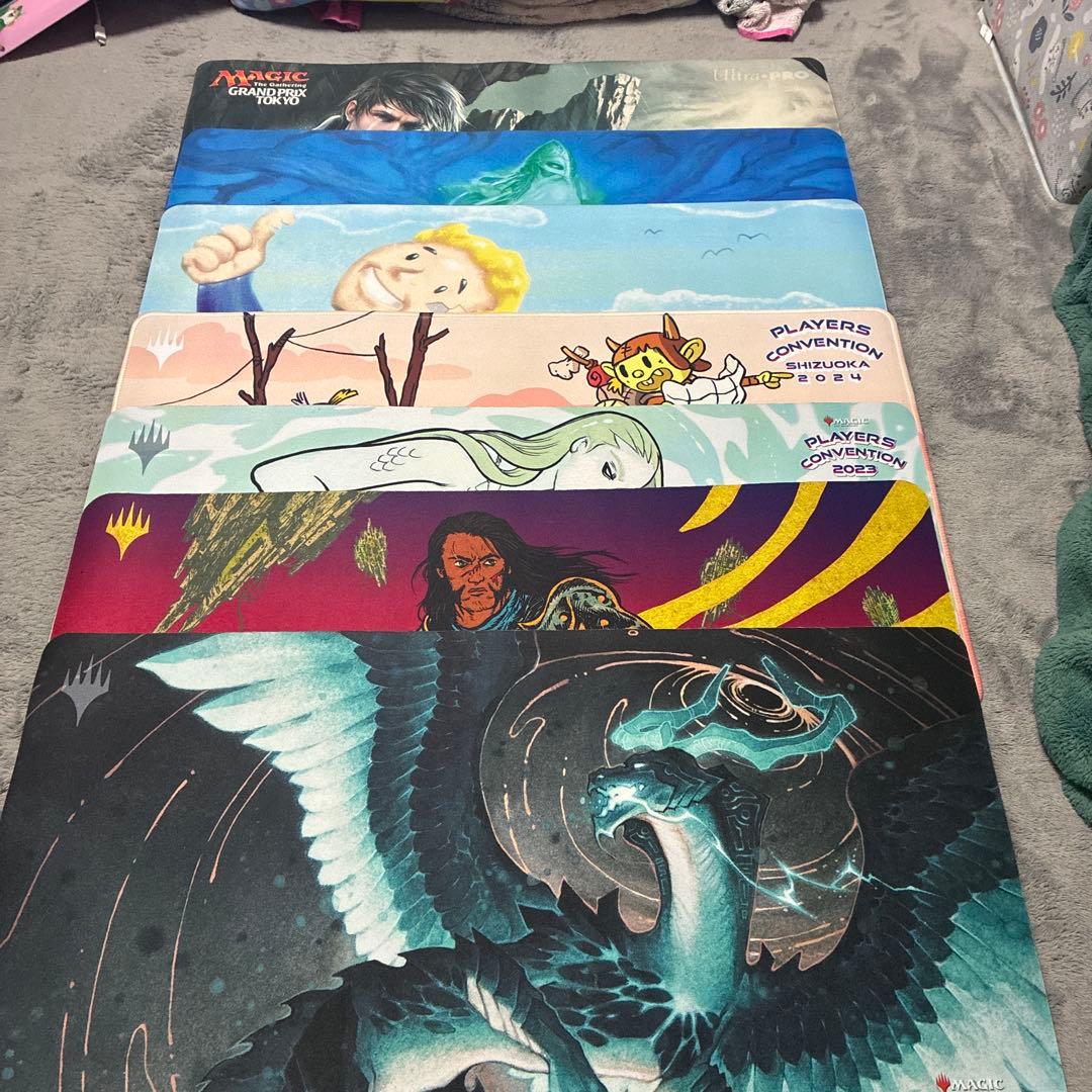 MTG プレイマット　7枚セット