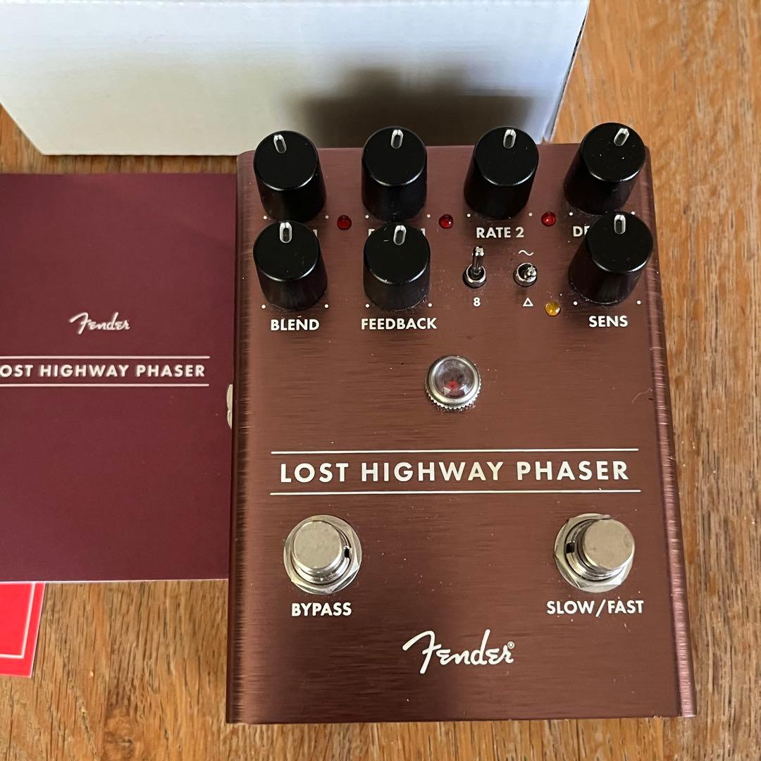 Fender Lost Highway Phaser フェイザー