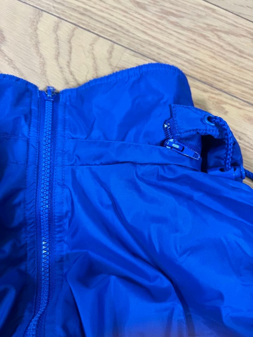 90s POLO SPORT 刺繍ロゴ 星条旗 裏地フリース ナイロンジャケット