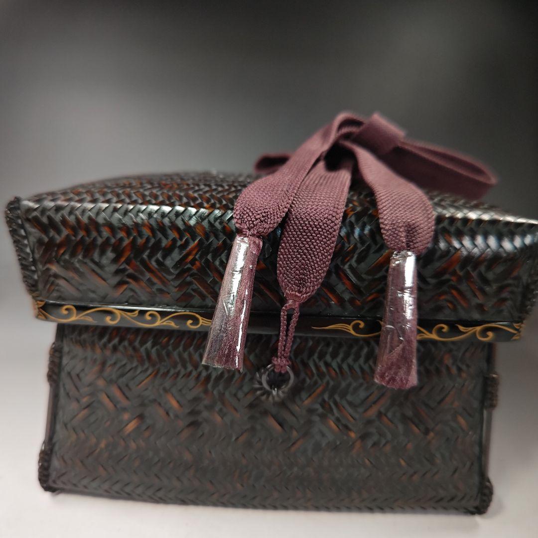 イ385 茶籠『茶籠野点セット一式　御所籠　茶篭』茶道具