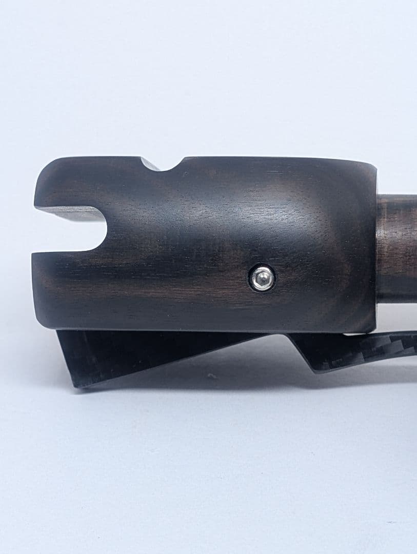 石鯛竿石突工房　縞黒檀　QUICKレバー仕様