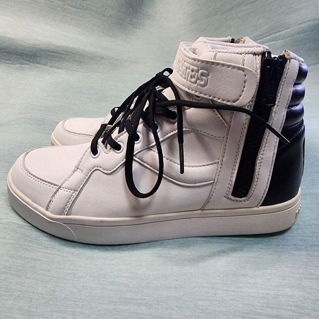 【美品】パーリーゲイツ ゴルフシューズ レディース ハイカット 23.5cm