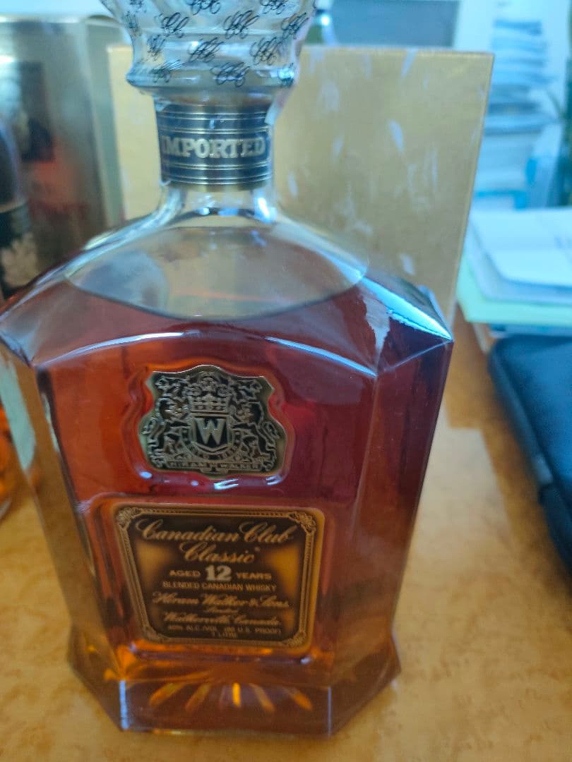 canadian　club　12年　ウイスキー