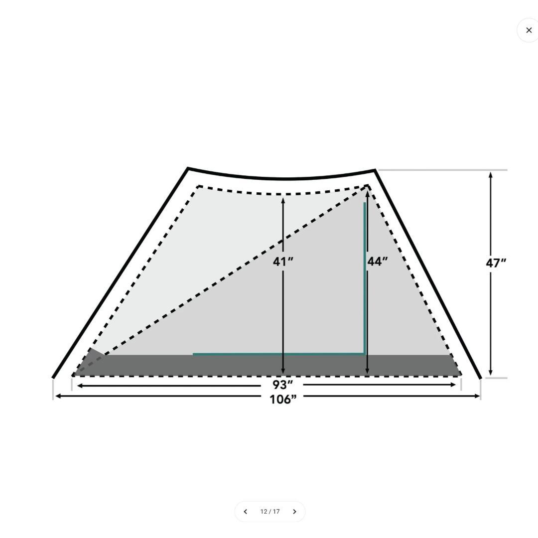 【新品】Durston X-Mid 1 ULテント 1人用 890g 2025