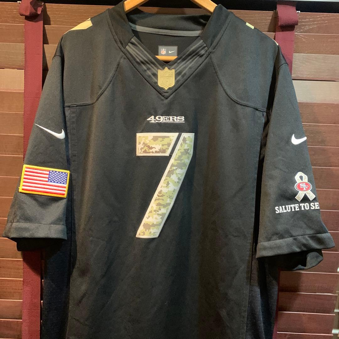 NFLサンフランシスコ49ers sulute of serviceシャツ古着