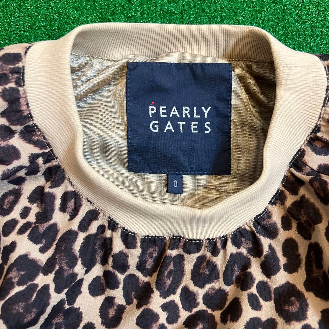 更に、お値下げ。パーリーゲイツ レオパード柄 プルオーバー