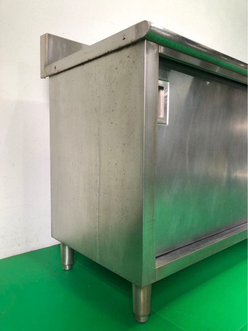 ☆地域限定送料無料☆キャビネットテーブル　幅1700 ステンレス　業務用