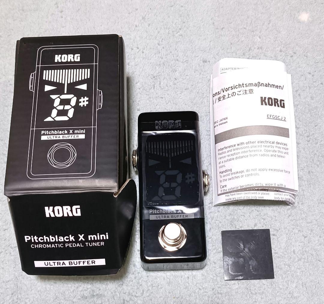KORG Pitchblack X mini ギターエフェクター