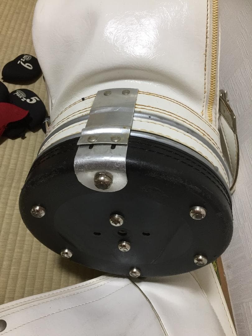 稀少品！本革　アーノルドパーマー　キャディバッグ