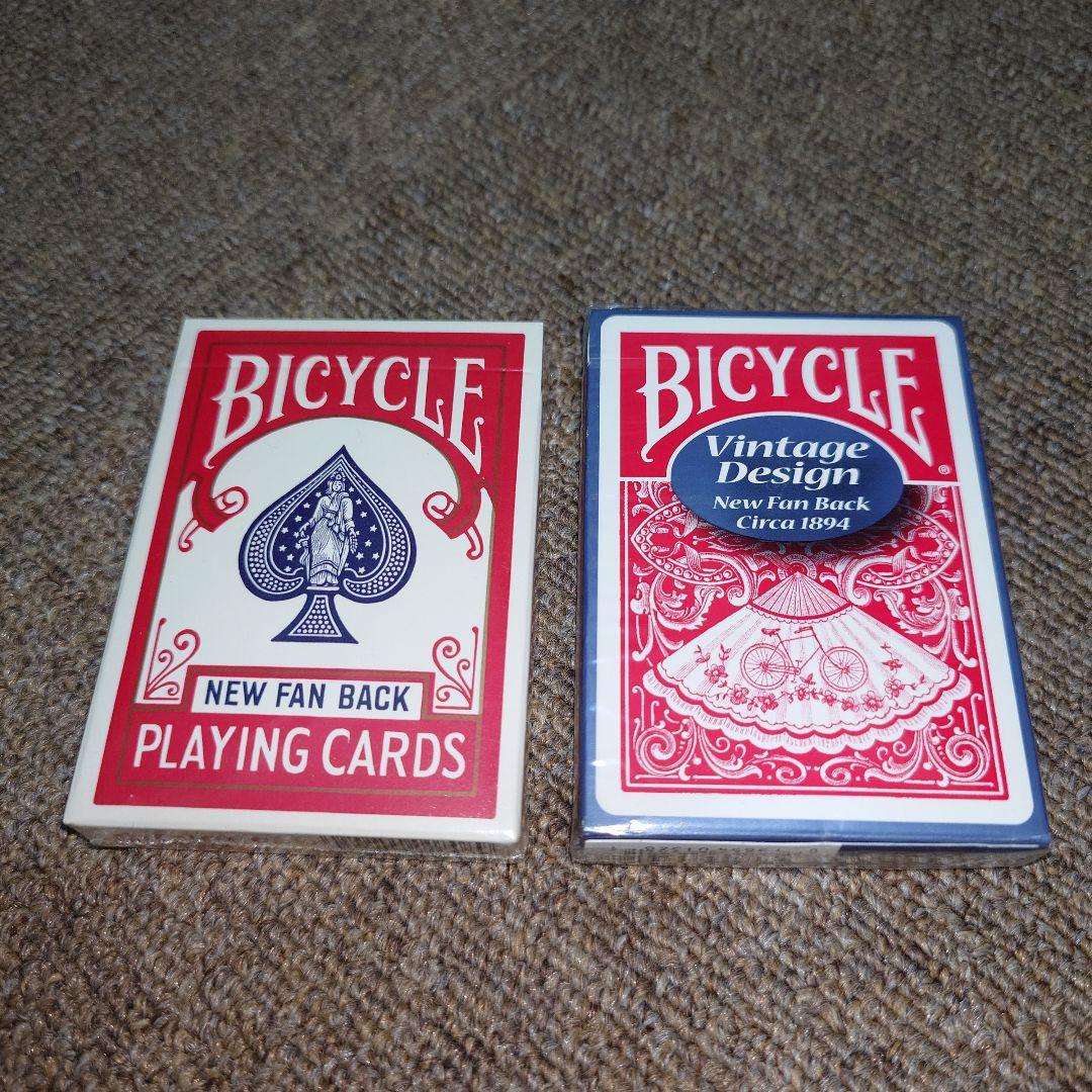 Bicycle New Fan Back トランプ 2セット