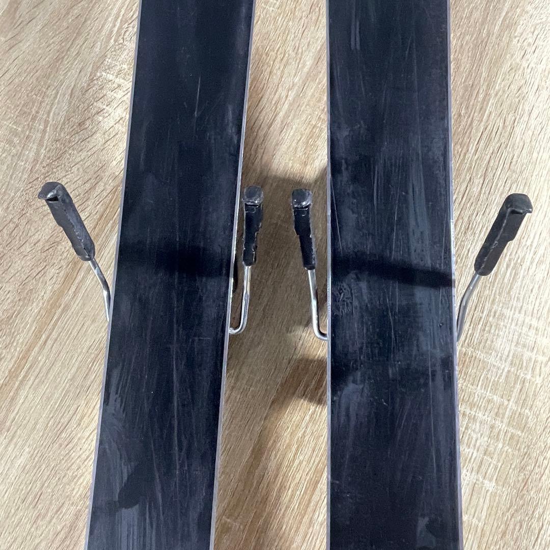 FISCHER150cm ROSSIGNOL24.5cmストック付きスキーセット