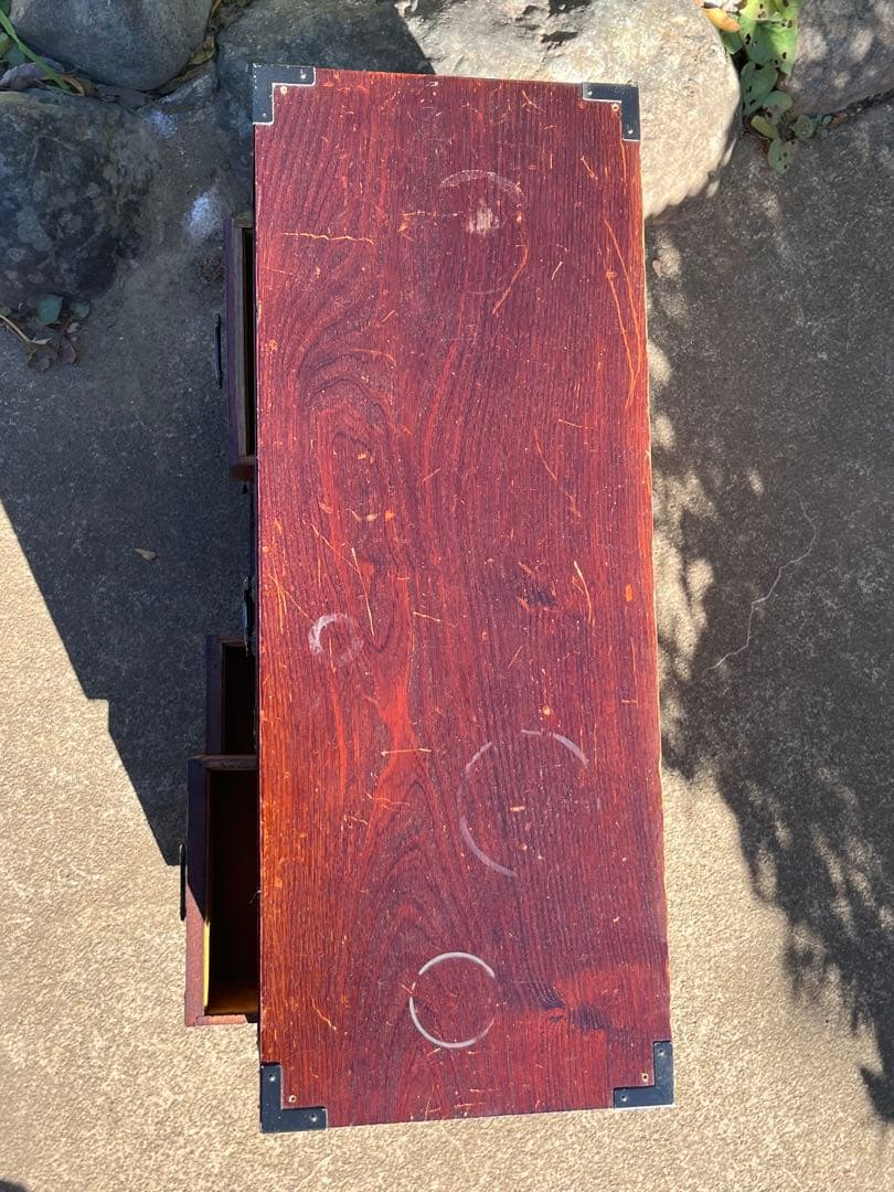 民芸調 木製 小箪笥 引き出し多数 和風インテリア