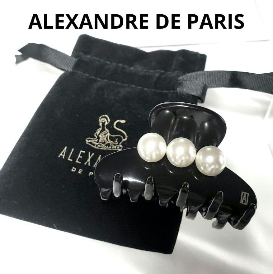 【極美品】アレクサンドルドゥパリ ヘアクリップ h-013