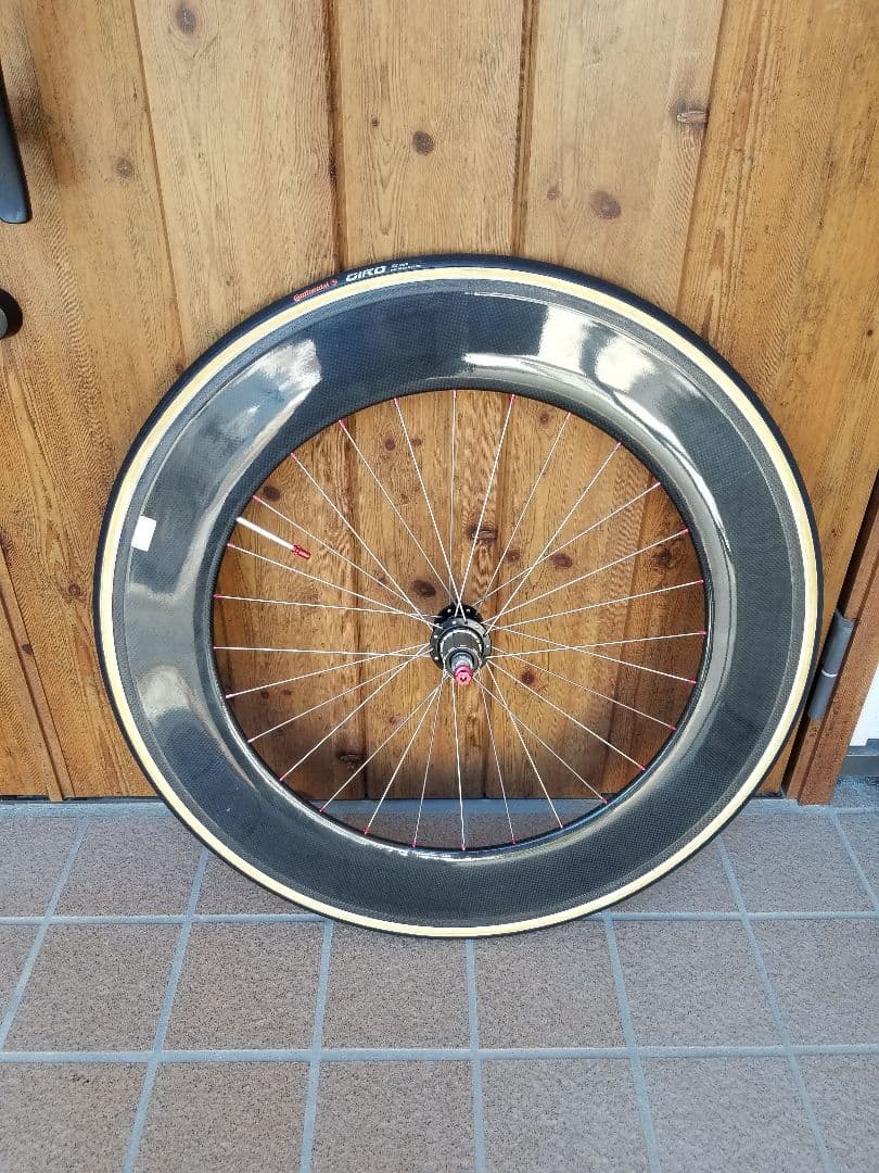 カーボン チューブラー リアホイール TNI 85mm